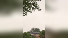 Newsflare Edit - Beginning of the lightning after very hot day at the most hot day since years in holland