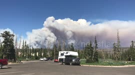 Brian Head Fire in Utah Continues to Rapidly Expand