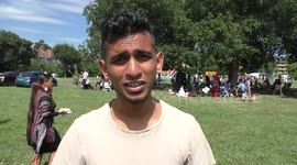 Muslim community celebrate Eid Mubarak and in solidarity EID 4 Grenfell