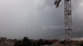 L'orage du 27 juin 2017 à 18h15