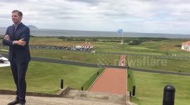 Eric Trump opens new course at Turnberry