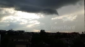 ciel du 28 juin 2017, time laps