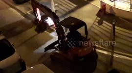 Vol de chantier, 2h30 du matin