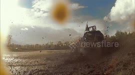 Two minutes of Ecuador's extreme four-wheel drive racing madness