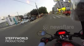 Car crash in Trujillo Peru highjack and robbery scam. tourists beware!!!!