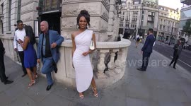 Talulah Eve-Brown Arrives At The Paul Strank Charitable Trust Summer Party