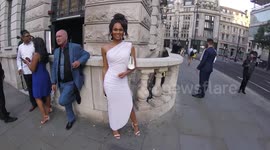 Talulah Eve-Brown Arrives At The Paul Strank Charitable Trust Summer Party