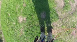 Paragliding start fail