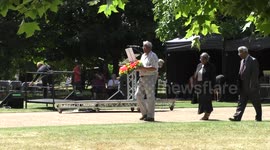 12th anniversary of 7/7 bombing is marked in Hyde Park, London, UK