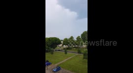 dutch thunderstorm edite 6 july from livestream part 2