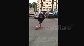 Gran-aldo: Italy's footballing super-granny