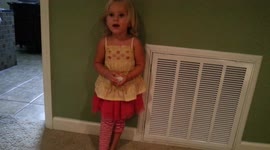 Toddler Gets Mad at Brother for Singing