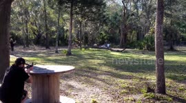 Tannerite Gender Reveal of Baby Bass