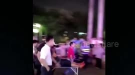 Chinese man attacks customers in supermarket with knife killing two