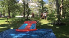Slip N slide Fail! (watch until end)