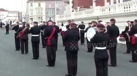 band of the Royal Parachute Regiment lead in the duke of lancaster regiment