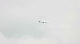 Saudia Dreamliner #SV123 landed at Manchester after circling for 4 hrs due to flap issue