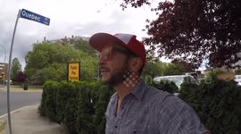 YouTuber vlogs the final day of the Downtown Victoria Buskers Festival