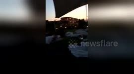 Tourists forced to spend night outside hotel after Greece quake