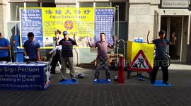 People Looking Like Human Statues