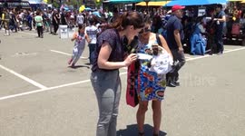 Dog Dressed as Princess Leia