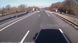 Truck accident with a car - Scientrier (France)