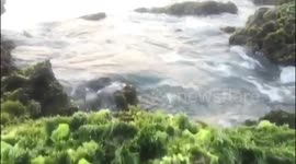 Sunset on west side of India