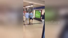 Newsflare Edit - Pelea en Metro Madrid
