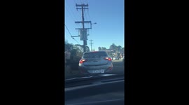 Road rage brawl part #2
