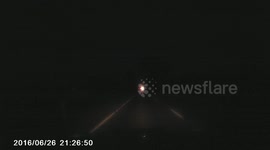 T Bone Raw Footage Dashcam