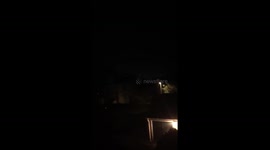 Thunder and lighting over newton abbot