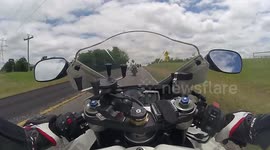 Motorcycle wreck