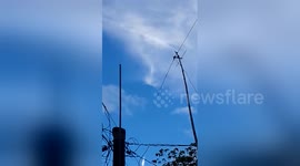 Newsflare Edit - Triangle-shaped cloud