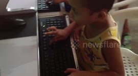 Cyber Gamers are getting younger these days....