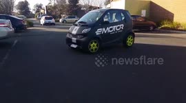 Always remember to engage your handbrake!