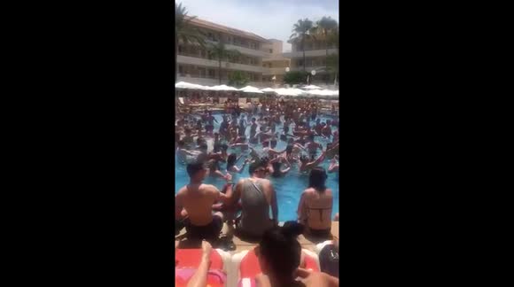 Pool Party in Mallorca