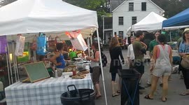 Summer Fun at the Farm Market in Woodstock, N Y.