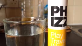 PHIZZ Rehydration + Vitamins and Minerals Tablets — dissolving in water