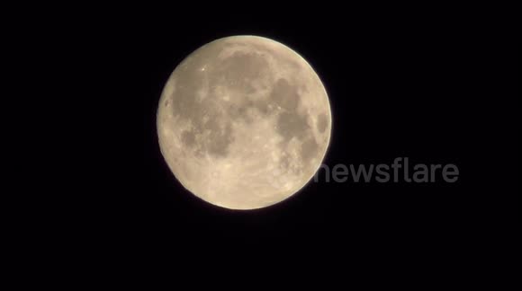 Close up to the Full Moon