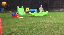 Toddler randomly swears because brother hurt himself 