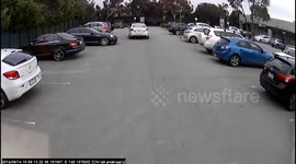 Idiot in carpark with Karma