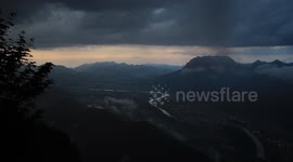 Rain over Kufstein