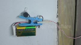 How to Make a Door Alarm / Theft alert Alarm - Life Hack