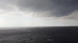 Water spout in Gulf of Mexico 