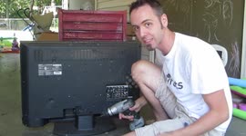 HOW TO SCRAP : LCD TV