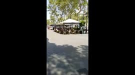 One minute silence held in Barcelona