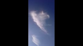 Cloud shaped like a unicorn spotted in the US