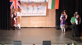 My wife - Marina - performing a bulgarian folk dance called 