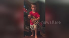 Newsflare Edit - Young Conor Mcgregor fan sings song about his idol