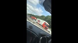 Motorists stranded on M1 after fatal crash